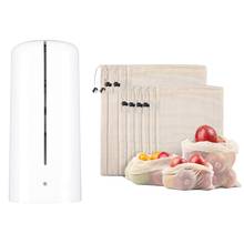 Rechargeable Activated Oxygen Air Ozonizer USB & Reusable Produce Bags for Fruit,Veggies,Fridge Organizing,Toys 2024 - buy cheap