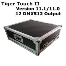 Tiger Touch II контроллер 11,1/11,0 версия профессиональный сценический осветительный пульт Tiger Touch dmx консоль с полетным чехол 2024 - купить недорого