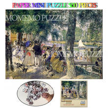 Bathing on The Seine Mini Jigsaw Puzzle 500 Pieces Paper Puzzle Adults Oil Painting Pattern Funny Paper Jigsaw Puzzle Toys Games 2024 - buy cheap