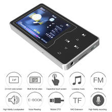 RUIZU D08 MP3 MP4 цифровой плеер 8 гб 2,4 дюймовый экран музыкальный плеер без потерь аудио видео плеер FM радио электронная книга чтение TF карта 2024 - купить недорого