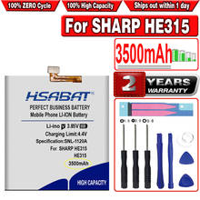 HSABAT 3500mAh Top Capacity Battery for SHARP aquos HE315 2024 - buy cheap