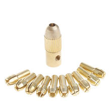 New 3.17mm+10Pc 0.5-3.2mm Micro Twist Hand Drill Kit Chuck Electric Drill Bit Collet 2024 - buy cheap
