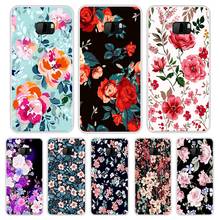 Phone Case Silicone For HTC U Ultra Cute Vintage Flowers Back TPU Cover For HTC U Ultra Cases 2024 - buy cheap