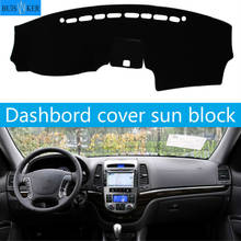 For Hyundai Santa Fe 2007 2008 2009 2010 2011 2012 Car Dashboard Cover Mat Pad Sun Shade Instrument Protect Carpet Accessories 2024 - buy cheap