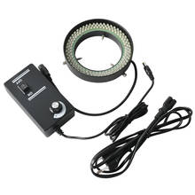 156pcs LED Adjustable Ring Light Illuminator Working Diameter 80mm For Industrial Stereo Microscope HDMI VGA Video Camera 2024 - buy cheap