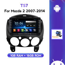 Авторадио Android навигация GPS для Mazda 2 2007 - 2014 мультимедийный видеоплеер IPS сенсорный экран Поддержка управления рулевым колесом 2024 - купить недорого