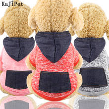 Snowflake Pet Clothes Winter Warm Hunde Pullover Fleece Dog Clothes Winter Christmas Warm-Hoodie-Dogs Small Dog Jacket Winter 2024 - buy cheap