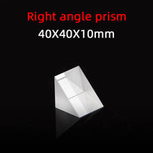 40*40*10 Right Angle Prism Material K9 Refraction Prism Optical Glass Reflective Prism Factory Customization 2024 - buy cheap