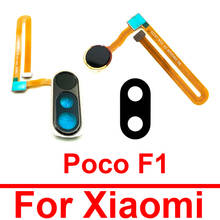 Fingerprint Home Button Flex Cable For Xiaomi Pocophone Poco F1 Menu Key Recognition Sensor Flex Ribbon Cable Replacement Parts 2024 - buy cheap