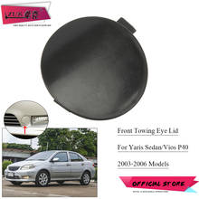 ZUK For Toyota Vios Soluna P40 2003 2004 2005 2006 Front Bumper Towing Hook Cover Lid Unpainted Trailer Cap Lid OEM:52127-0D902 2024 - buy cheap