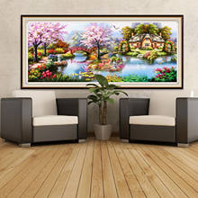 Full Round Square Drill Diamond Painting Landscape Sale Diamond Art Embroidery Scenery Mosaic Picture Of Rhinestone Home Decor 2024 - buy cheap