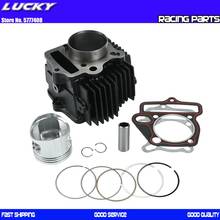 140cc Cylinder Piston Gasket Kit Fit For 55mm Bore Lifan 1P55FMJ LF 140 Horizontal Engines 140cc Dirt Bike Pit Bike Parts 2024 - buy cheap