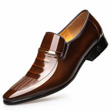 Мужские модельные туфли; Мужская официальная обувь из натуральной кожи; офисные туфли-оксфорды в деловом стиле; повседневная обувь без застежки; цвет черный, коричневый; Новинка 2019 года; модная обувь 2022 - купить недорого