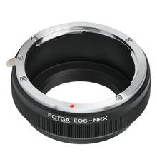 FOTGA-anillo adaptador de EOS-NEX para lente Canon EOS EF a Sony E, montaje NEX-3 6 5N A7R II III A6300 A6500 2024 - compra barato