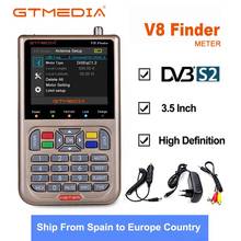 GTmedia V8 Finder Satellite Finder DVB S2/S2X Meter Receptor Tuner Sat finder with 3.5 inch LCD Color Screen DVB-S2 HD SatFinder 2024 - buy cheap