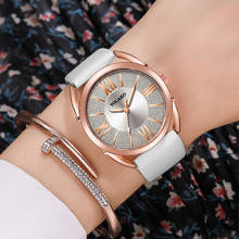 Relojes de Cuero para mujer, reloj de vestir elegante a la moda, reloj de pulsera analógico informal con esfera rosa, 2020 2024 - compra barato