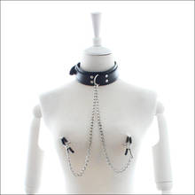 Breast Clips Collar Sex ToysFor women Neck  Nipple Clamps BDSM Bondage Slave Restraints Erotic Fetish Adult Product 2024 - buy cheap