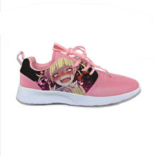 Anime Manga Boku No My Hero Academia Himiko Toga Sport Running Shoes Lightweight Breathable 3D Print Female women Mesh Sneakers 2024 - buy cheap