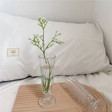 CuteLife Ins прозрачный стеклянный цветок ваза для украшения интерьера офисная гостиная ваза для растений настольная Гидропоника Свадебная ваза террариум 2024 - купить недорого