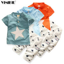 Boy Baby Clothes Set Short-sleeved T-shirt Pants 2 Pieces Set Children's Clothes Cotton Comfortable Infant Baby Clothes For Boys 2024 - buy cheap