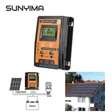 SUNYIMA 12V 24V 50A 30A Soalr Charge Controller MPPT Solar Controller Solar Panel Battery Regulator Dual USB LCD Display 2024 - buy cheap