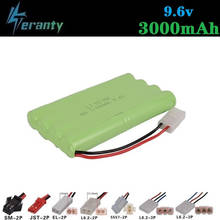 3000mah 9.6v Rechargeable Battery For Rc toys Cars Tanks Robots Gun NiMH Battery AA 9.6v 2400mah Batteries Pack For Rc Boat 1PCS 2024 - buy cheap