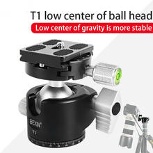Bexin t1 tripé cabeça panorâmica foto monopod bola de montagem para dslr câmera 2024 - compre barato