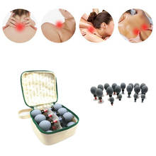 18Pcs Household Magnetic Therapy Vacuum Cups Set Acupressure Suction Cup TCM Massage Cups Health Care 2024 - buy cheap