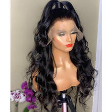 Brazilian High Ponytail Body Wave 13x6 Lace Front Human Hair Wigs with Baby Hair Pre Plucked 360 Lace Wigs Natural Hairline Remy 2024 - buy cheap