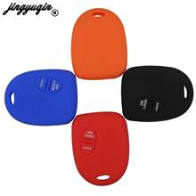 jingyuqin 2 Buttons Car Key Case Remote Silicone Cover Shell Fob For Chevrolet Holder Commodore For Buick Royaum 2024 - buy cheap
