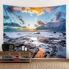 Morning Sea Tapestry Bohemian Wall Hanging Dream Hanging Cloth Mandala Printed Tapestry Living Room Bedroom Home Decor 2024 - buy cheap