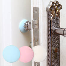 Rubber Door Stopper Doorknob Wall Protector Shockproof Strong Gel Stop Drop Silicone Door Handle Stopper 2024 - buy cheap