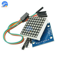 MAX7219 LED Dot Matrix Module 8x8 MCU Control LED Display Board 5Pin Dupont Cable for Arduino DIY Kit 2024 - buy cheap