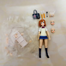 Аниме love live Kousaka Honoka ПВХ экшн-фигурка Коллекционная модель кукла игрушка 14 см figma 253 # 2024 - купить недорого