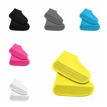 Zapato de lluvia de goma antideslizante, impermeable, reutilizable, elasticidad, botas, zapatos de viaje 2024 - compra barato
