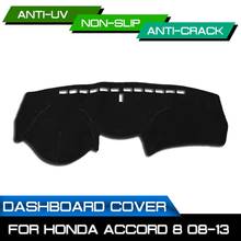 Car Dashboard Mat Anti-dirty Non-slip for Honda Accord 8th 2008 2009 2010 2011 2012 2013 Dash Cover Mat UV Protection Shade 2024 - buy cheap