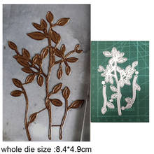 Wildflower Tree Metal Cutting Dies Embossing Die Cut Mold Scrapbooking dies Paper Craft Knife Mould Blade Punch Stencils dies 2024 - buy cheap