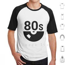 80 S T Shirt DIY Cotton Big Size S-6xl Retro Vintage Black White Music Eighties 80 Punk Rock Twotone Ska Radio New Wave New 2024 - buy cheap