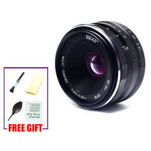 Meike-lente de cámara Manual gran angular, 25mm, F1.8, para Canon/Nikon/Sony/Fuji/M4/3 2024 - compra barato