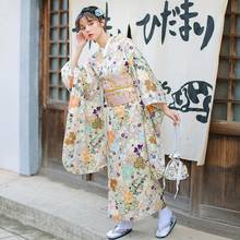 Japanese Kimono Traditional Dress Kimonos Woman 2019 Obi Haori Geisha Costume Traditional Japanese Kimonos Cosplay FF2353 2024 - buy cheap
