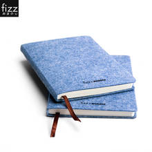 Fizz-Cuaderno de fieltro para estudiantes, libreta A5, papelería de oficina, Bloc de notas Simple creativo, libro en blanco, libro de Plan diario 2024 - compra barato