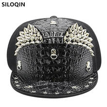 SILOQIN Snapback Cap Personality Armor Hip Hop Cap For Men Women Multi-style Nightclub Bar Performance Hat Novelty Flat Brim Hat 2024 - buy cheap