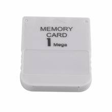 1 PS1 1 Mega Cartão de Memória Cartão De Memória Para Playstation One PS1 1 PSX Jogo Útil Prático Acessível Branco M 1 MB 2024 - compre barato