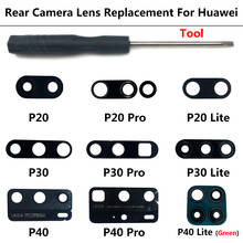 New Back Rear Camera lens Glass Replacement For Huawei P40 / P40 Pro / P40 Lite / P20 / P20 Pro / P20 Lite / P30 Lite / P30 Pro 2024 - buy cheap