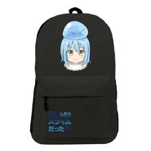 Unisex Anime Cartoon That Time I Got Reincarnated as a Slime Rimuru Tempest Rucksack Casual School Student Backpacks 2024 - buy cheap