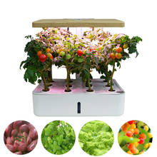 Hydroponics System Box Intelligent Full Spectrum Grow Light Soilless Cultivation Indoor Garden Planter Grow Lamp Nursery Pots 2024 - buy cheap