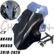 Parabrisas deportivo para motocicleta, visera deflectora de viento para CFMOTO 400NK 650NK 18 '-20' NK400 NK650 2018-2020 2024 - compra barato