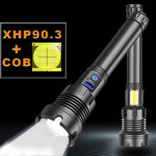 D2 90000LM COB XHP90.3 High Powerful LED Flashlight Torch USB Rechargeable 18650 26650 flashlight XHP90 XHP70 XHP50 Lantern lamp 2024 - buy cheap