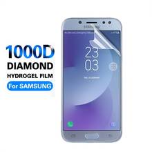 Película protetora de hidrogel para smartphone, hd, para samsung j8, j7, j6, j4 plus, j3, note 7, 5, 4, 3, 2, não é de vidro 2024 - compre barato