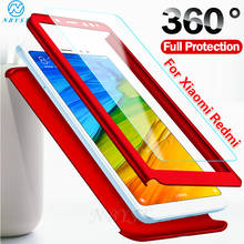 360 чехол для телефона для Xiaomi mi 9T Pro 8 9 SE Lite F1 Полный Чехол для Red mi K20 Pro Note 8T 8 Pro 7A 8A 5A 6A стеклянная пленка для телефона 2024 - купить недорого